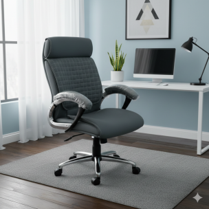 Boss chair with crom arms Crom base16