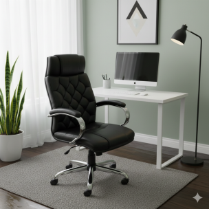 Boss chair with crom arms Crom base18