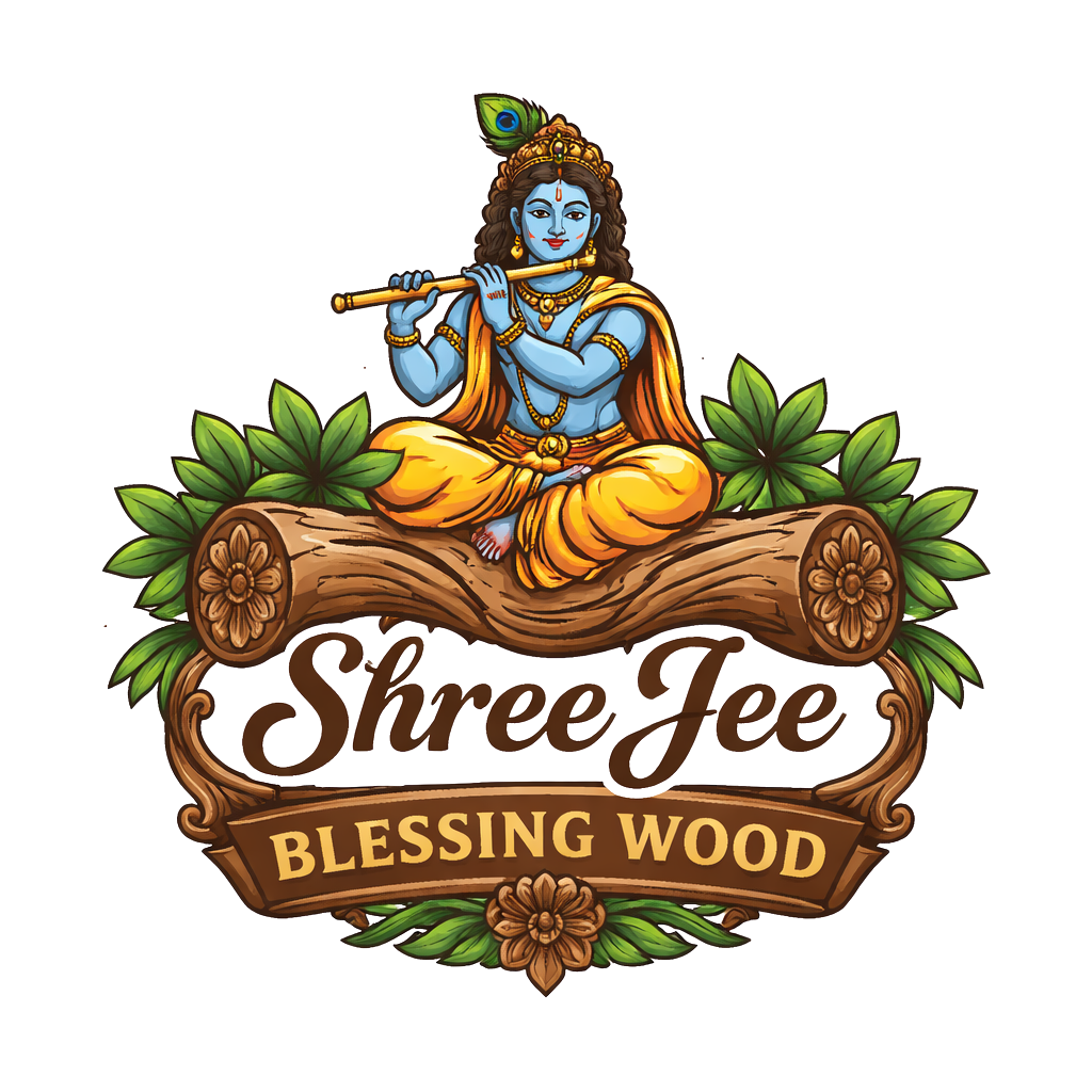 Shree jee blessing wood